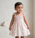 Terom-Sweet Peony Strap Dress